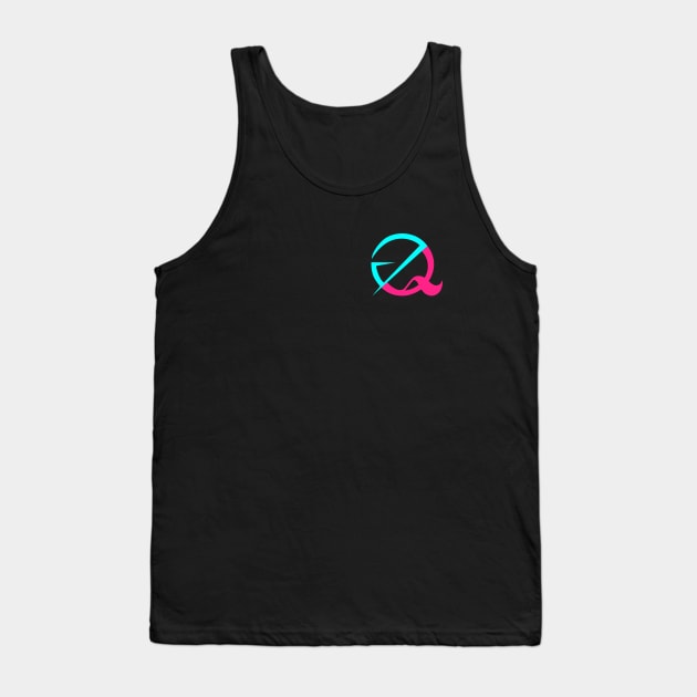 Glitchqraft Emblem (Left Chest) Tank Top by Glitchqraft